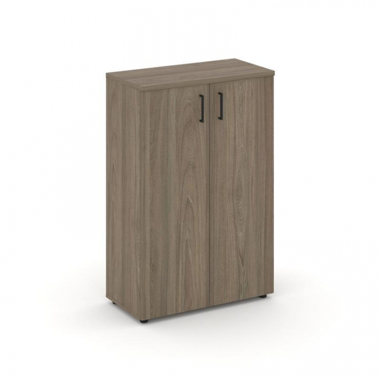 Style Project Шкаф средний широкий SN.STS-204 Вяз Благородный/Черный Ручки 796*400*1203