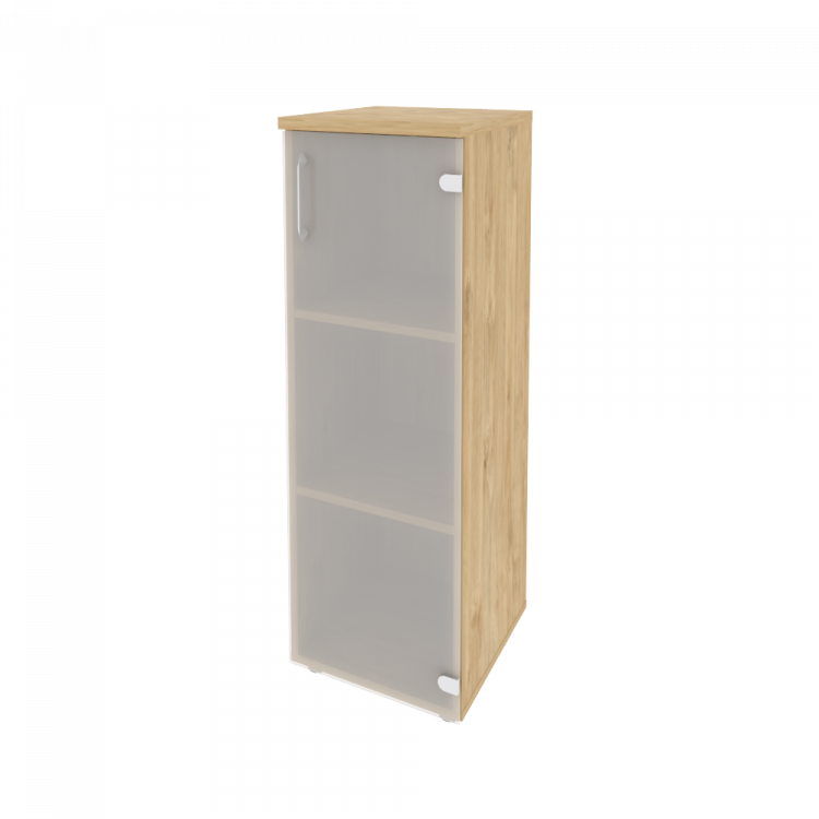 Onix Шкаф средний узкий правый O.SU-2.4 (R) Тиквуд Светлый 400*420*1207