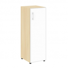 Yalta Шкаф узкий LT.SU-2.4 R (R) white Акация Лорка/Стекло White 400*450*1195