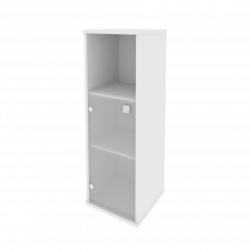 Style Шкаф средний узкий левый Л.СУ-2.2 (L) Белый 412*410*1215