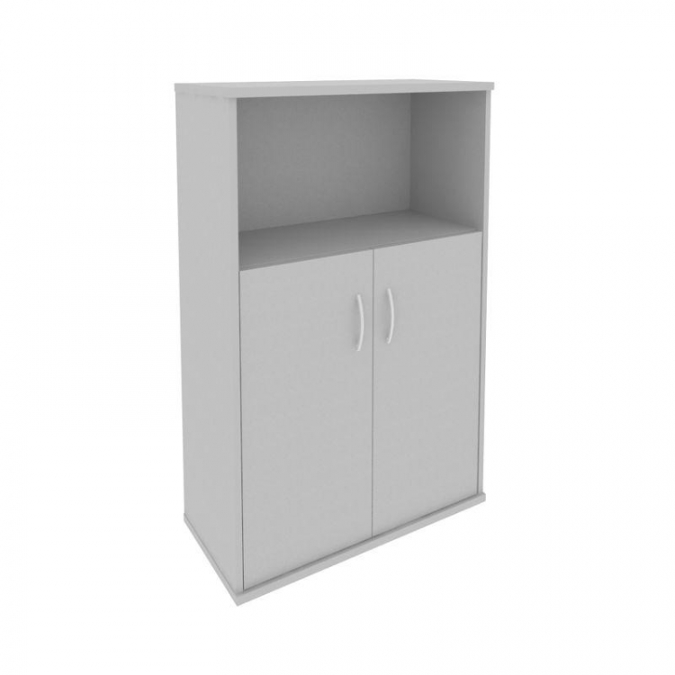 Riva Шкаф средний широкий А.СТ-2.1 Серый 770*365*1215