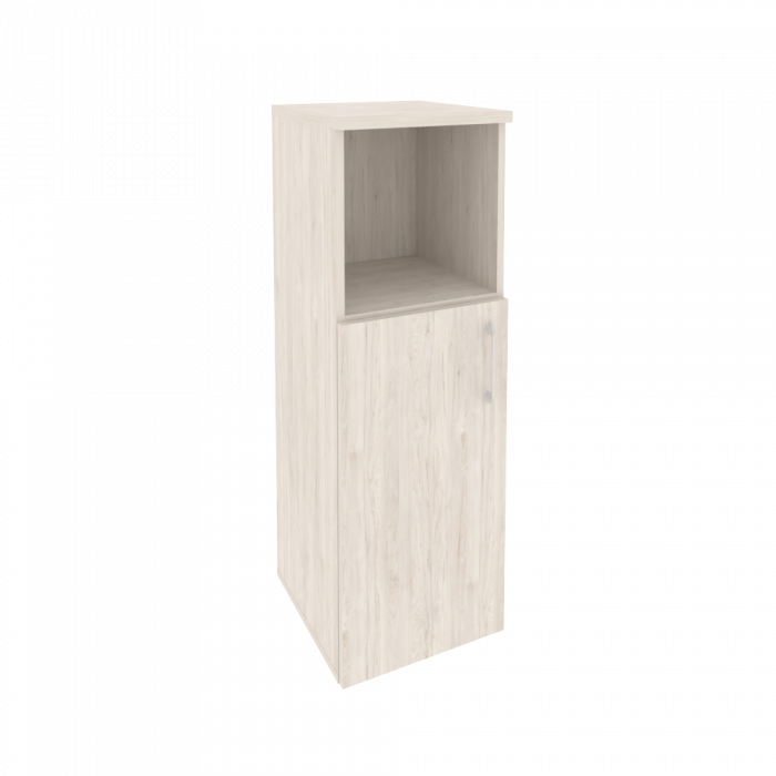 Onix Шкаф средний узкий левый O.SU-2.1 (L) Денвер Светлый 400*420*1207