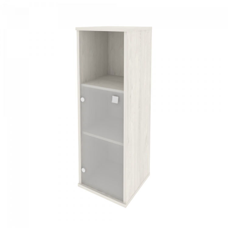 Style Шкаф средний узкий левый Л.СУ-2.2 (L) Дуб Наварра 412*410*1215