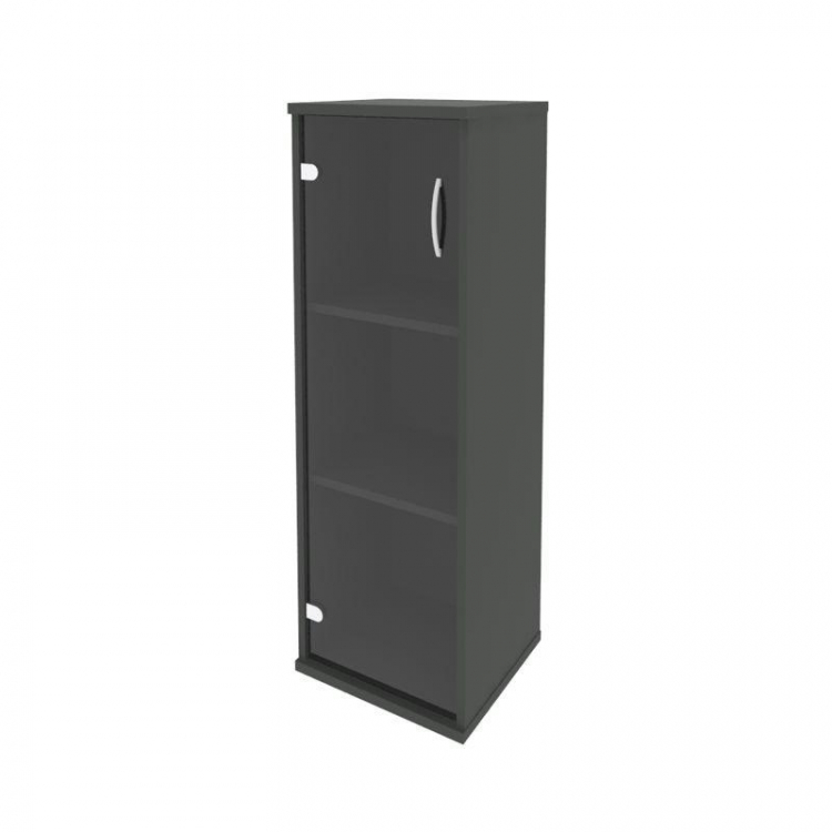 Riva Шкаф средний узкий левый А.СУ-2.4 (L) Антрацит 404*365*1215