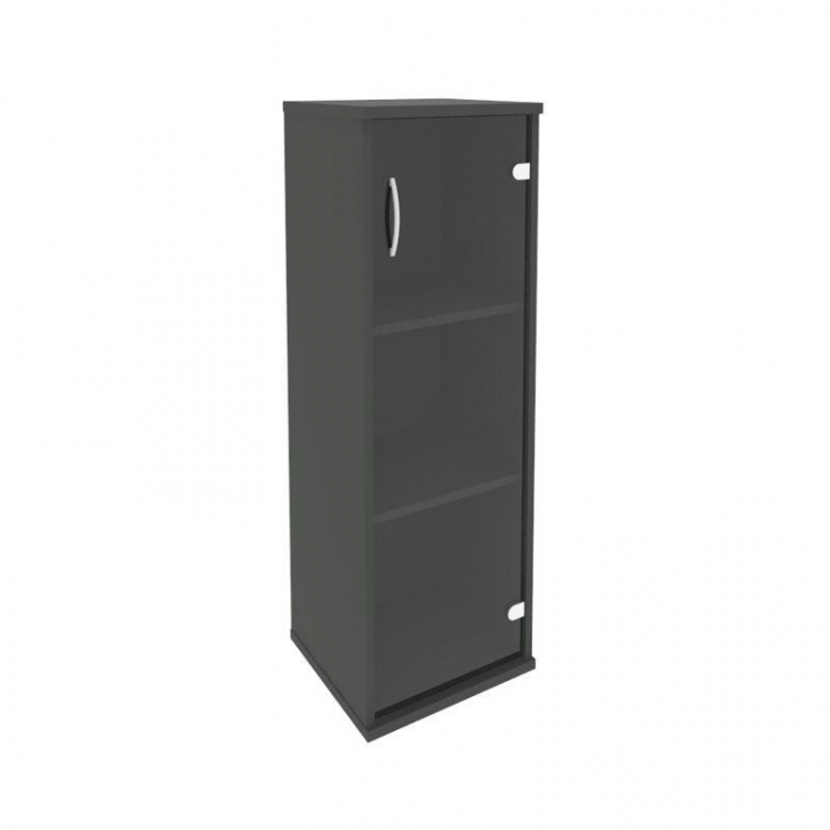 Riva Шкаф средний узкий правый А.СУ-2.4 (R) Антрацит 404*365*1215