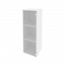 Onix Шкаф средний узкий правый O.SU-2.4 (R) Белый Бриллиант 400*420*1207