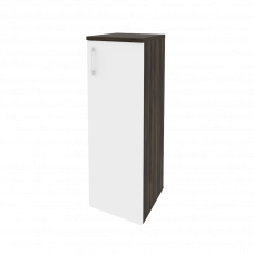 Onix Шкаф средний узкий правый O.SU-2.3 (R) Дуб Мали/Белый Бриллиант 400*420*1207