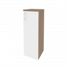 Onix Шкаф средний узкий правый O.SU-2.3 (R) Дуб Аризона/Белый Бриллиант 400*420*1207