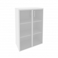 Onix Шкаф средний широкий O.ST-2.4 R Белый Бриллиант 800*420*1207
