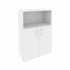 Onix Шкаф средний широкий O.ST-2.1 Белый Бриллиант 800*420*1207