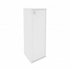 Style Шкаф средний узкий правый Л.СУ-2.3 (R) Белый 412*410*1215