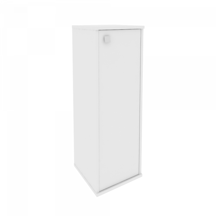 Style Шкаф средний узкий правый Л.СУ-2.3 (R) Белый 412*410*1215