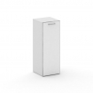 Cross Шкаф узкий средний CR.SU-204 (L) white Белый Бриллиант UM/Лакобель Белый 450*460*1202