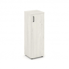 Style Project Шкаф средний узкий SN.STU.E-204(R) Дуб Наварра/Черный Ручки 400*400*1203