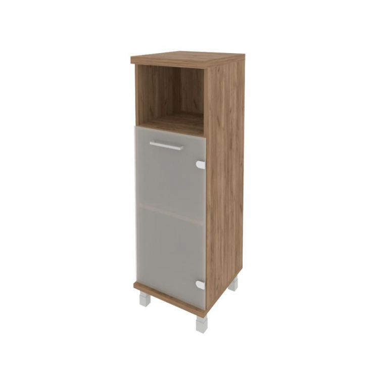 First Шкаф средний узкий правый KSU-2.2 (R) Дуб Табак 401*432*1260