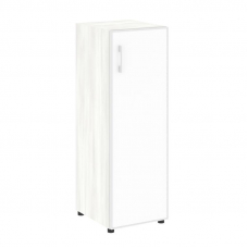 Yalta Шкаф узкий LT.SU-2.4 R (R) white Снежная Патина/Стекло White 400*450*1195