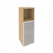 Onix Шкаф средний узкий левый O.SU-2.2 R (L) Тиквуд Светлый 400*420*1207