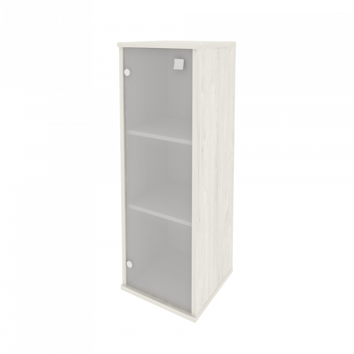 Style Шкаф средний узкий левый Л.СУ-2.4 (L) Дуб Наварра 412*410*1215