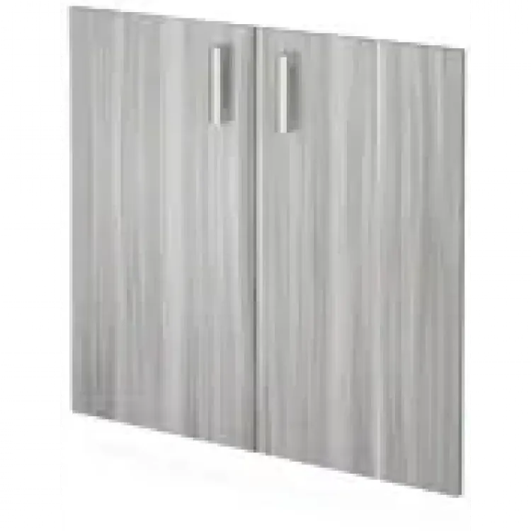 Двери из ЛДСП к широким стеллажам НТ-600.2.Ф Лиственница 390x16x764 Аргентум