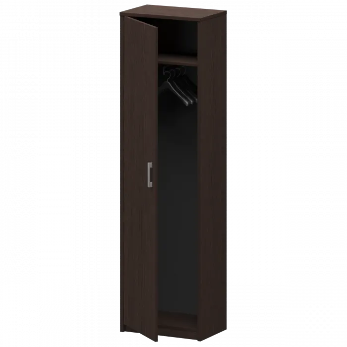 Шкаф для одежды А-308 Дуб венге 560x370x2000 Арго