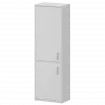 Шкаф комбинированный закрытый узкий А-321/А-621 Белый 560x365x2000 Арго