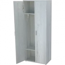 Шкаф для одежды НТ-590 Сосна винтер 900x445x2050 Аргентум