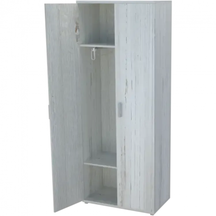 Шкаф для одежды НТ-590 Сосна винтер 900x445x2050 Аргентум