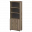 Стеллаж высокий полузакрытый "НТ-580;НТ-600.2" Дуб сафари 800x445x2050 Аргентум