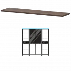 Топ КТ-76.38 Дуб апрель 1790x440x38 Акцент