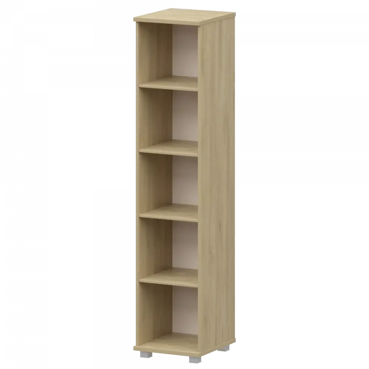 Стеллаж высокий узкий НТ-540 Баттл Рок 400x445x2050 Аргентум