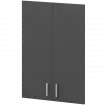 Двери для широких стеллажей А-610.Ф Антрацит 710x18x1120 Арго