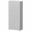 Шкаф высокий закрытый СМШ58F(Б) Белый 792x380x1990 Кортез
