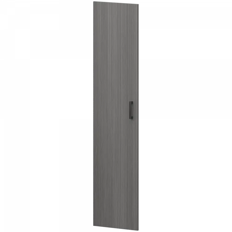 Дверь из ЛДСП к узким стеллажам НТ-602.Ф.Ч Лиственница 390x16x1948 Аргентум