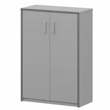 Стеллаж средний закрытый А-304/А-604 Серый 770x365x1220 Арго