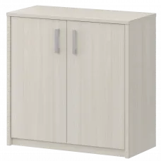 Стеллаж низкий закрытый А-302/А-602 Ясень шимо 770x365x850 Арго