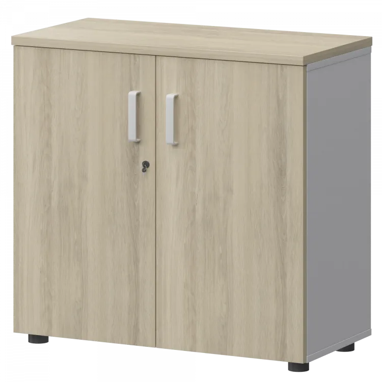 Шкаф СМШ-28Д Тип2 Белый/Кронберг 792x380x836 Смарт