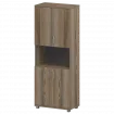 Стеллаж высокий полузакрытый "НТ-580;НТ-600.2;НТ-600.2" Дуб сафари 800x445x2050 Аргентум