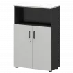 Шкаф СМШ-38Д2 Тип2 Графит/Белый 792x380x1215 Смарт