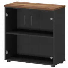 Шкаф СМШ-28С Графит/Таксония 792x380x835 Смарт