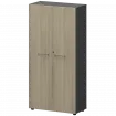 Шкаф высокий закрытый СМШ48F Кронберг/Графит 792x380x1595 Кортез