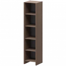 Стеллаж узкий КТ-41.38 Темный шимо 466x438x1968 Акцент