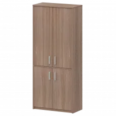 Шкаф комбинированный закрытый А-310/А-610 Темный шимо 770x365x2000 Арго