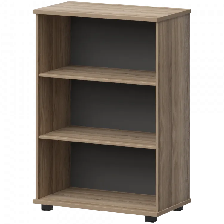 Стеллаж низкий НТ-480.Ч Дуб сафари 800x445x1280 Аргентум