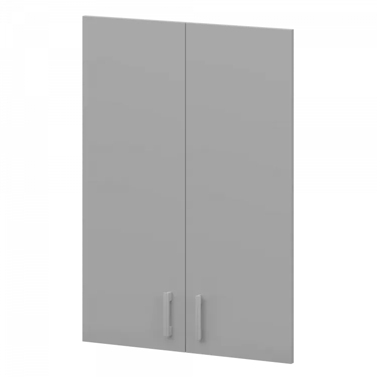 Двери для широких стеллажей А-610.Ф Серый 710x18x1120 Арго