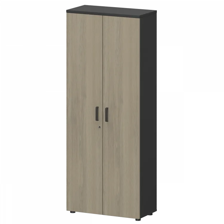 Шкаф СМШ-58Д Тип1 Графит/Кронберг 792x380x1990 Смарт