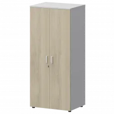 Шкаф для одежды СМШ-58-6ШД Тип1 Белый/Кронберг 792x594x1990 Смарт