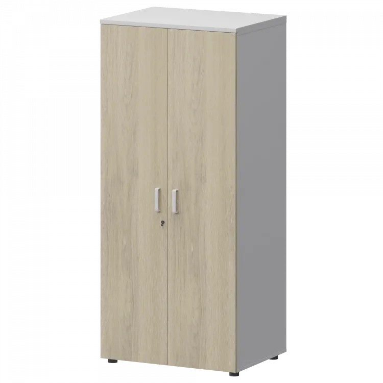 Шкаф для одежды СМШ-58-6ШД Тип1 Белый/Кронберг 792x594x1990 Смарт