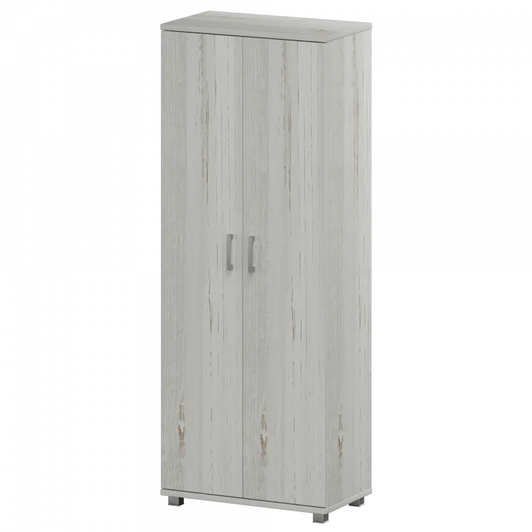 Стеллаж высокий закрытый "НТ-580;НТ-602.2" Сосна винтер 800x445x2050 Аргентум