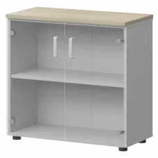 Шкаф СМШ-28С Белый/Кронберг 792x380x835 Смарт