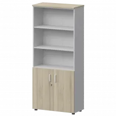 Шкаф СМШ-58Д2 Тип2 Белый/Кронберг 792x380x1990 Смарт